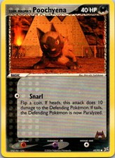 Team Magma vs Team Aqua #65/95 Team Magma's Poochyena on eBay