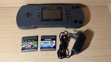 READ INFO - Atari Lynx 1 Console with IPS Display + Games + AC
