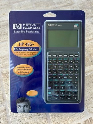 NEW SEALED HP 48G+ RPN Graphing Calculator Vintage NOS Unopened Rare