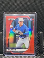 Will Wagner (RC)  2025 Prizm -  Red Prizm #26/299 - #171 Blue Jays