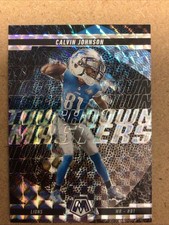 Panini 2025 Mosaic Touchdown Masters Calvin Johnson #16 Detroit Lions NFL