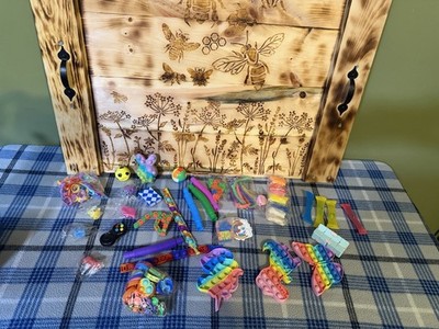 120 Pc Fidget Toys Sensory Pack Pop It Bundle New Open Box Complete Set