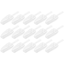 15 Pcs Measuring Cup Plastic Ice Scoops Multi-purpose Measuring Scoops