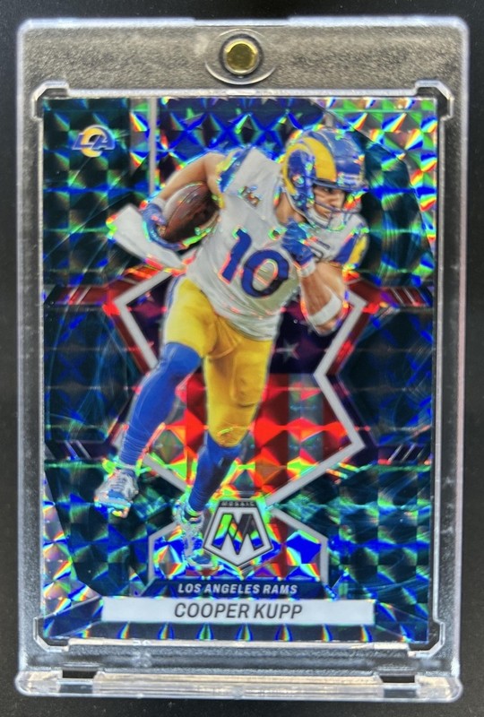 2022 Panini Mosaic Cooper Kupp Mosaic Genesis National Pride #262 Rams
