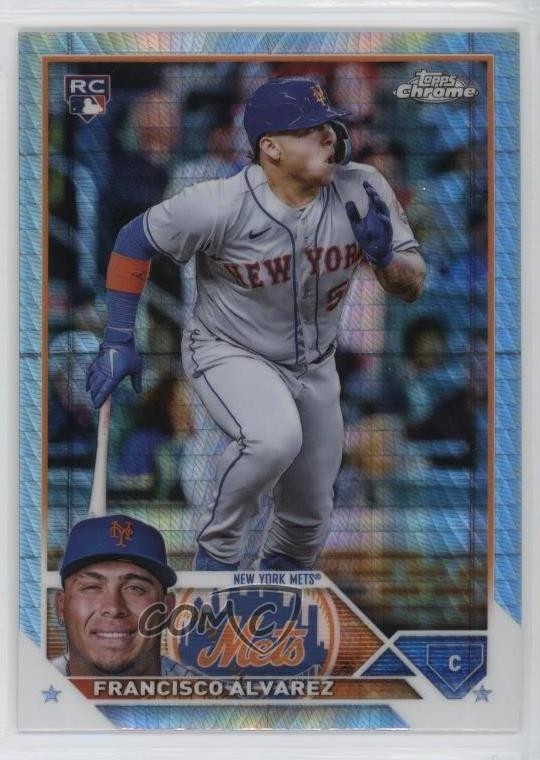 2023 Topps Chrome Prism Refractor Francisco Alvarez Francisco Álvarez #203 1b8w