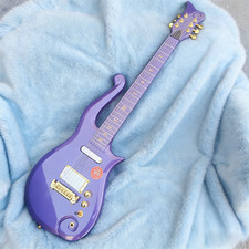 new prince Gloud electric guitar Metallic purple SH pickups arrow inlay