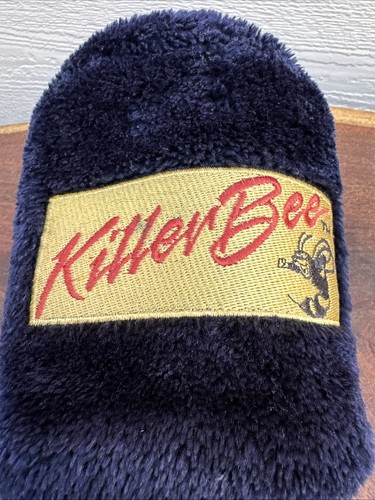 Killer Bee #1 Copricapo Ape Blu Navy e Giallo Maglia Vintage - Foto 2 di 12