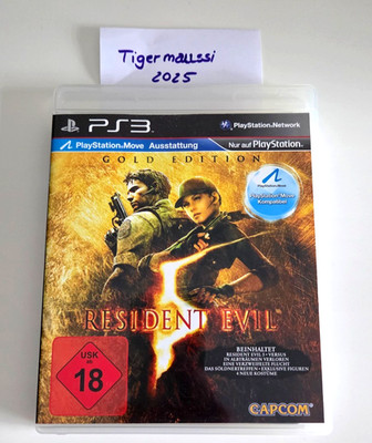 Resident Evil 5 - Gold Edition - PS 3 (Sony PlayStation 3) - guter Zustand