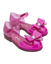 Mini Melissa Girls' Amy  Barbie Sandals Pink Size 5 New in BOX
