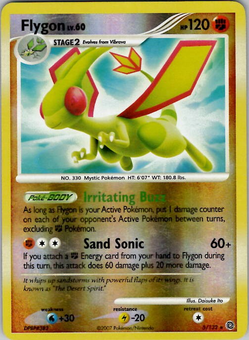 Flygon Secret Wonders 5/132 Reverse Holo LP