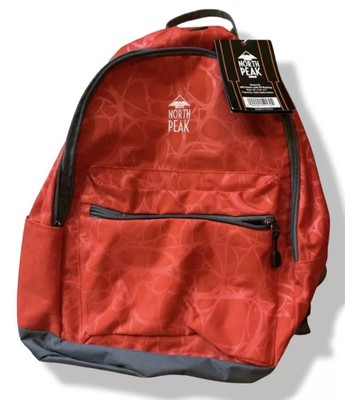 Brand New Red North Peak Prodigy Series Backpack, 19'' x 13'' x 7''