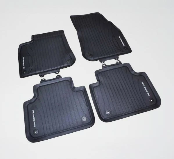 Alfombrillas originales Porsche Cayenne 2019-2023 para todo tipo de clima - negras 9Y00448011E0 Foto 3 de 3