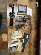 Lot Of New Open Box Laser Engraver Parts Stepper Motors Mirror Tube Brackets