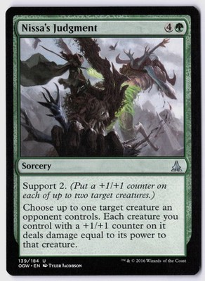 Nissa's Judgment 139 Normal Oath of the Gatewatch NM U