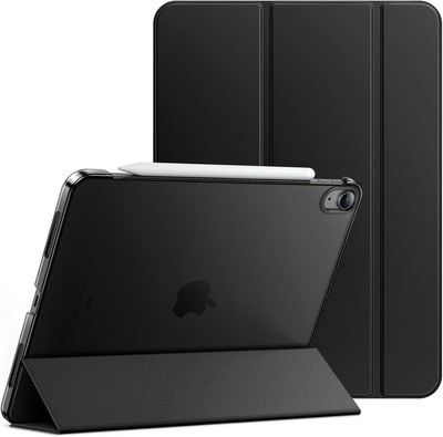 JETech Case for iPad Air 11-Inch M3/M2 (2025/2024), 5 (2022 Black 