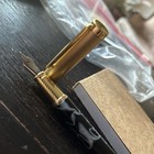 Unbranded Fountain pen Ceramic Black Barrel White Smoke Swirls Med NIB — photo 4