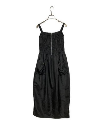 emmi atelier                    Shirred dress black 13WFO242008