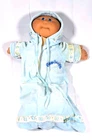 Vintage 1982 Cabbage Patch Kids Doll Blue Bunting Xavier Roberts Signature 1985