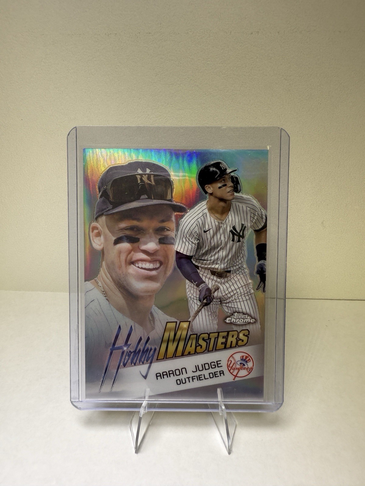 2025 Topps Chrome Aaron Judge Hobby Masters SSP HM-4