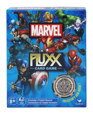 Marvel Fluxx Kartenspiel mit Sammlermünze