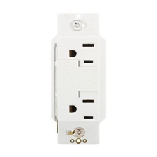 Eaton Cooper 1208W - TVSS Recp Duplex 15A 125V SurgeBloc White Outlet