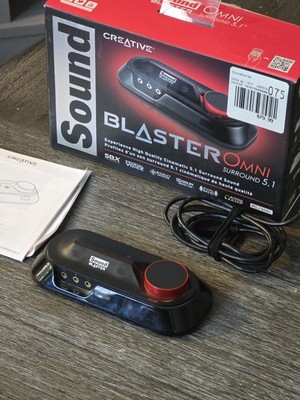 Creative Labs Sound Blaster Omni Surround 5.1 USB Sound Card SB1560 PC And Mac