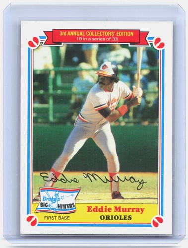 Eddie Murray #19 1983 Drake's card