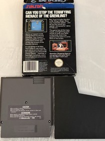 Nintendo Gremlins 2 New Batch NES Version Boxed Game