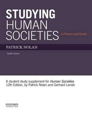 Human Societies SG: A Primer and Guide by Patrick Nolan (English) Paperback Book
