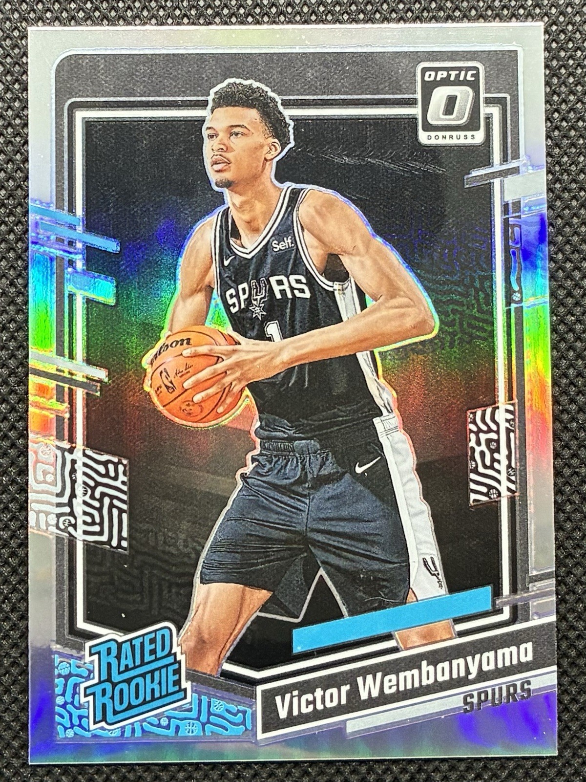 2023-24 Panini Donruss Optic Rated Rookie Victor Wembanyama #225 Holo Prizm RC🦄