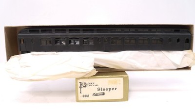 Pullman Palace Roundhouse HO Scale Passenger Sleeping Sleeper Train Car Kit 6081