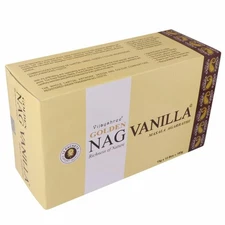 Vijayshree Golden Masala Agarbatti Nag Vanilla Fragrance Incense Sticks Diffuser