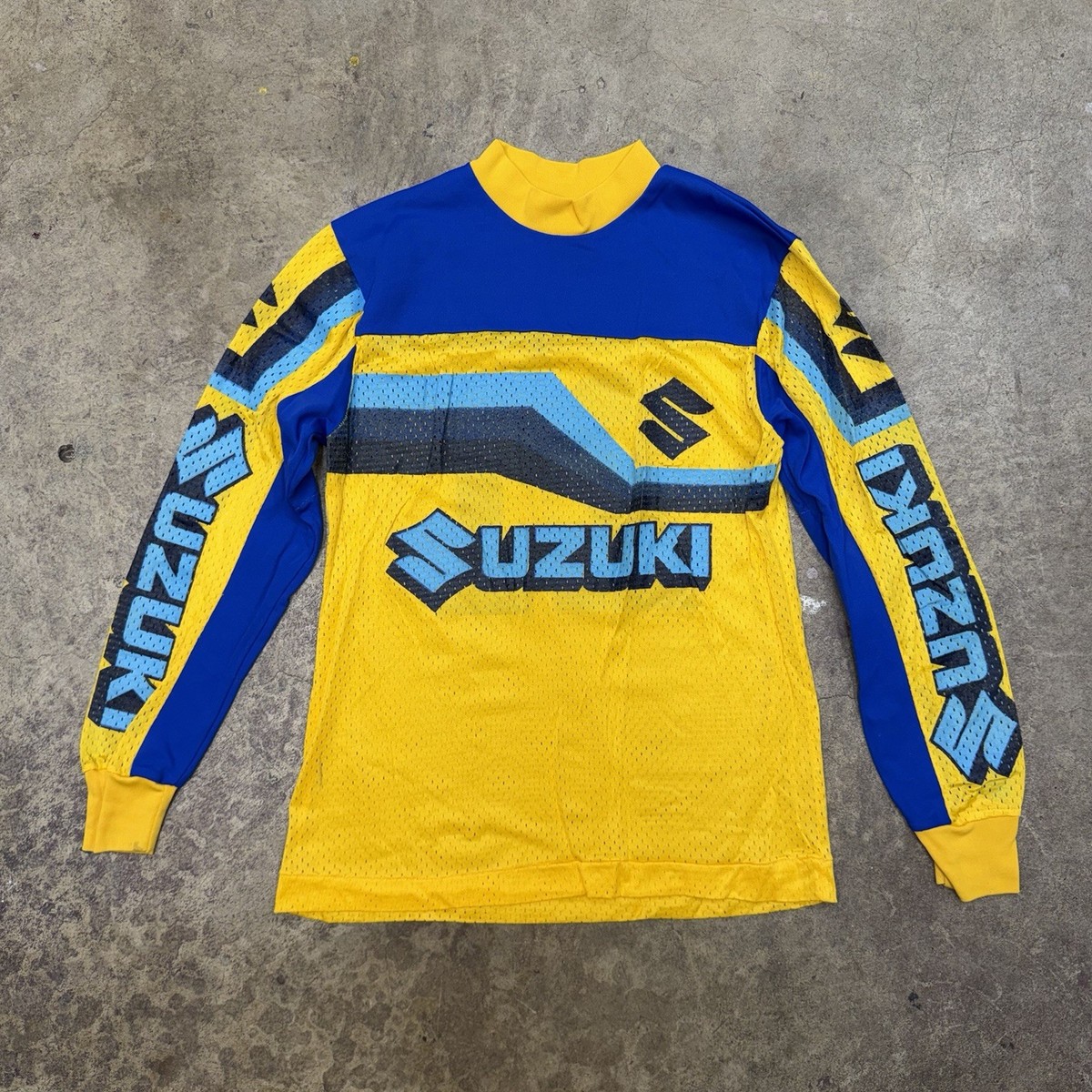 Maillot Motocross Vintage France Années 80 - Win France, Très Bon état