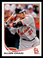 2013 Topps #321 Allen Craig St. Louis Cardinals