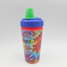 Daphyl's Grateful Dead Infant Toddler Baby Sippy 10 oz. Cup Tie Dye Dancing Bear