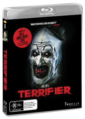 Terrifier + All Hallows  Eve Blu ray Umbrella Entertainment