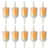 10Er Pack 1/4 6Mm/8Mm Inline Kraftstofffilter FüR GartengeräTe (65 Zeichen)