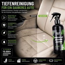 Auto Innenreiniger Leder Kunststoff Polster Reiniger Fleckenentferner 300ml