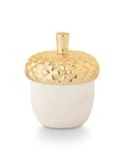 Illume  Chestnut Ceramic Acorn Candle Scented Candle