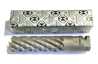 Weldon 2'' Crest Kut End Mill 8 Flute High Speed Steel 9-3/4'' Length USA Made