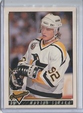 1993-94 Topps Premier #155 Martin Straka Pittsburgh Penguins