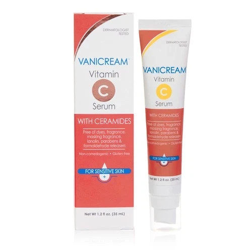 With Ceramides For Sensitive Skin, 1.2 Oz No Box