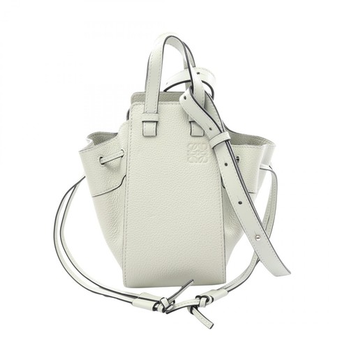 LOEWE Hammock Drawstring Bag Mini 2WAY Handbag Bag Leather Green Used