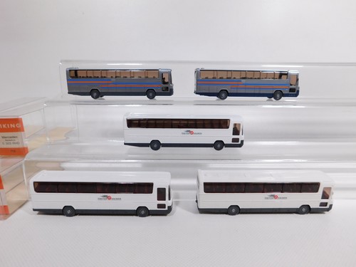 Di154-0,5# 5X Mint Box H0 1:87 Autobus Viaggio MB O 303 RHD 712 24 712 sg - Foto 2 di 5