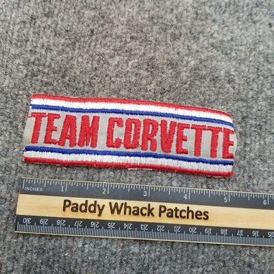 Vintage Team Corvette Patch Chevrolet Chevy L5
