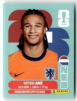 Panini 2026 World Cup WM Amerika Sticker No. NED 7 Nathan Ake Niederlande