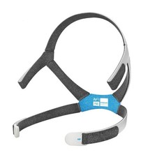 Resmed Airfit F40 Headgear Standard Medium size and Clips Blue NEW
