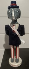 Vote Republican Elephant Uncle Sam Nutcracker