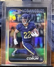 2024 Topps Chrome - Rookies Blake Corum #219 Refractor (RC)
