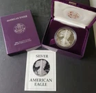 1987 S Proof $1 American Silver Eagle Dollar